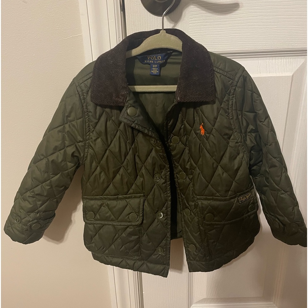 Ralph Lauren Toddler Boy quilted jacket